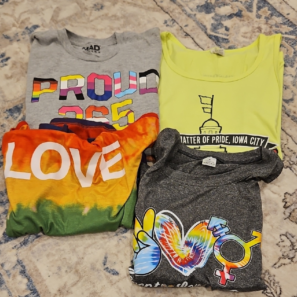 Set Of Pride Shirts